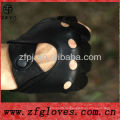 Echtes Schaf-Leder Mens Driving Fingerlose Handschuhe